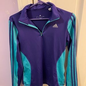 Adidas pullover running shirt